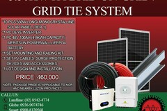 Selling: 5.5KW Hybrid On-Grid/Grid Tie Solar PV System