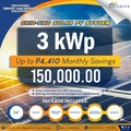 Selling: 3kWp Grid Tied Solar Pv  System